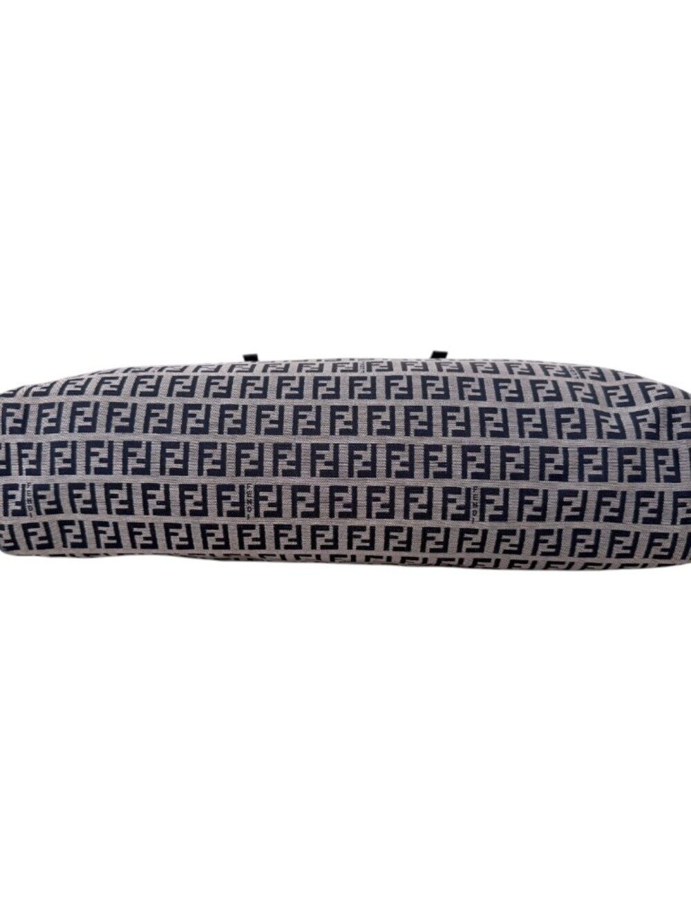 Fendi Navy Blue East West FF Zucchino Canvas Bag - Picture 5 of 14